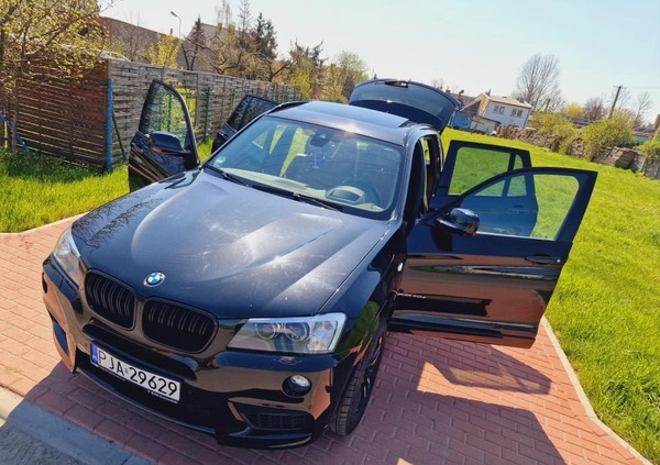 BMW X3 cena 83000 przebieg: 184000, rok produkcji 2012 z Ustrzyki Dolne małe 562